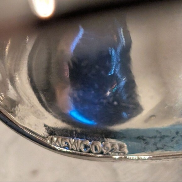 Heavy And Chunky Sterling Silver Cuff Bracelet | Stamped Mexico 925 - Picture 6 of 12